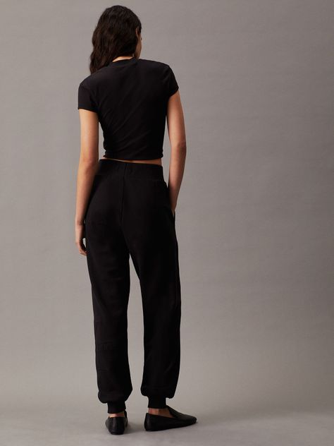 Jogger Premium Monologo Jog Pant Negro Calvin Klein-2