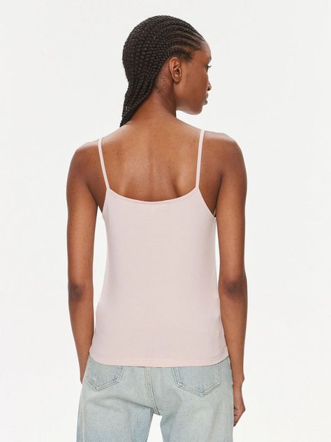Polera Monologo Strappy Rosado Calvin Klein-2