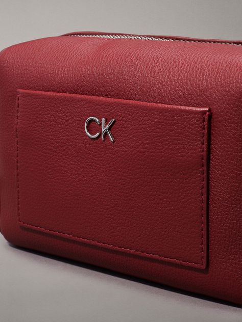 Bandolera Daily Monogram Rojo Calvin Klein-2