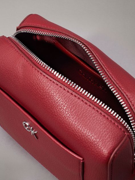 Bandolera Daily Monogram Rojo Calvin Klein-3