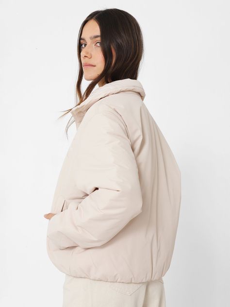 Chaqueta Short Lightweight Beige-2
