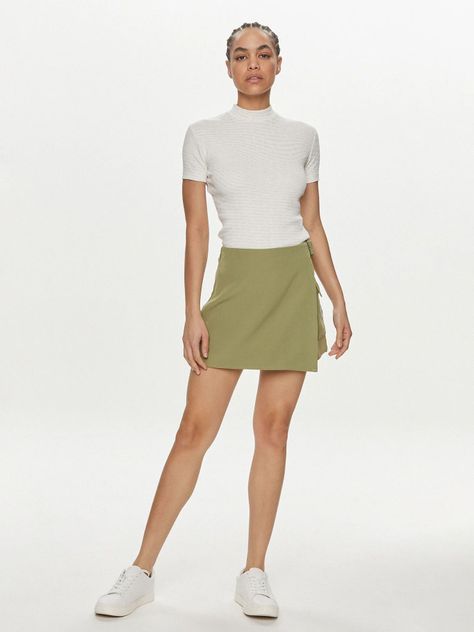 Polera Aop Rib Blanco Calvin Klein-1