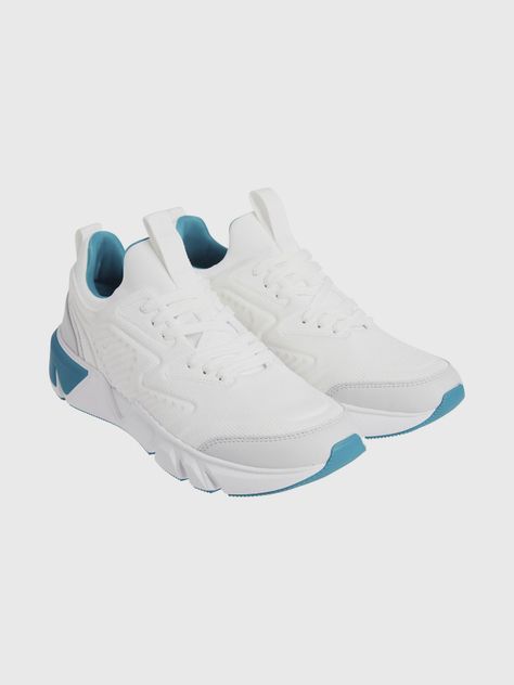 Zapatillas Lace Up Knit Blanco Calvin Klein-0