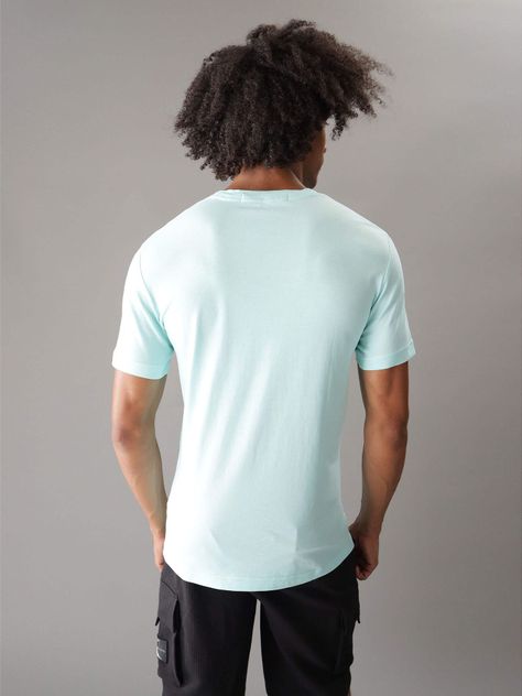 Polera Small Box Logo Verde Calvin Klein-2