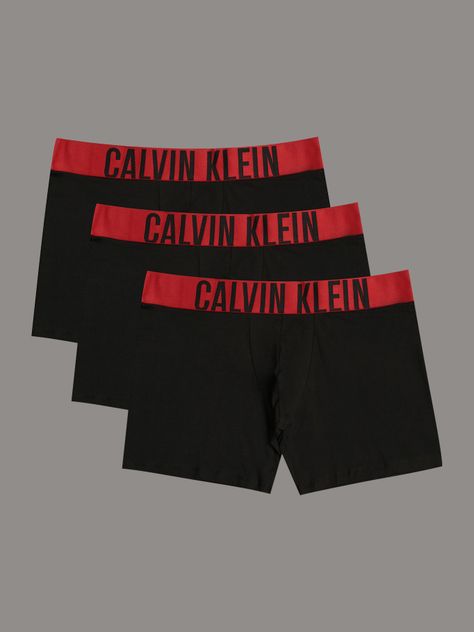 Pack 3 Bóxers Brief Intense Power Negro Calvin Klein-0