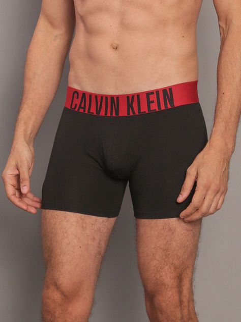 Pack 3 Bóxers Brief Intense Power Negro Calvin Klein-1