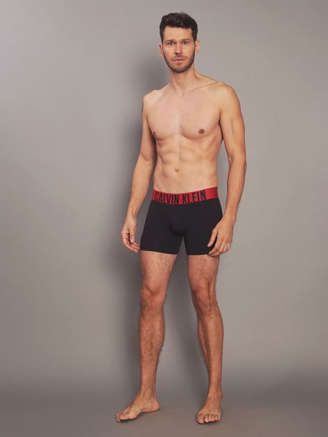 Pack 3 Bóxers Brief Intense Power Negro Calvin Klein-2