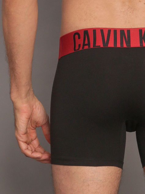 Pack 3 Bóxers Brief Intense Power Negro Calvin Klein-4