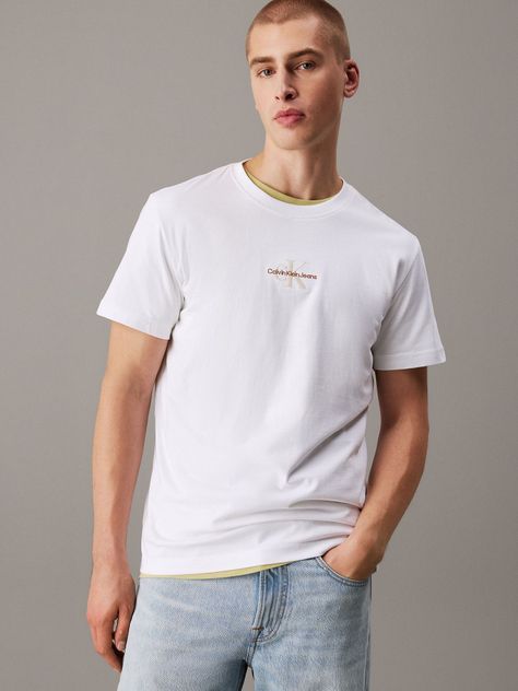 Polera Monologo Blanco AF Calvin Klein-0