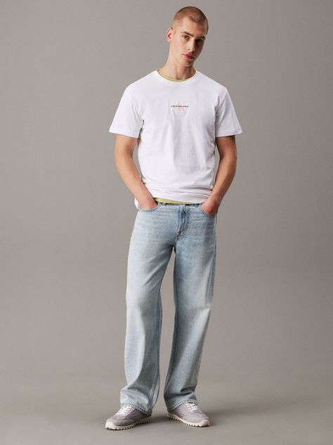 Polera Monologo Blanco AF Calvin Klein-1