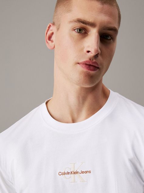 Polera Monologo Blanco AF Calvin Klein-3