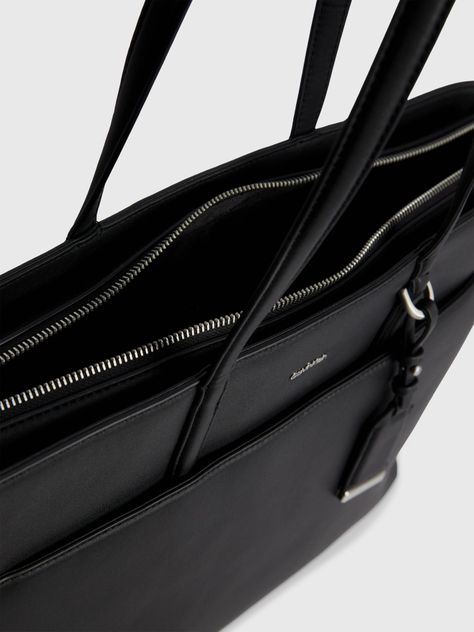 Cartera EU Must Shopper Lg Negro Calvin Klein-2