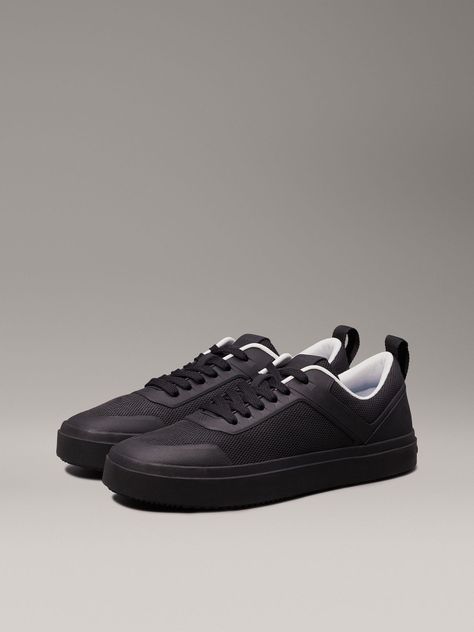 Zapatillas Low Top Lace Up Knit Negro Calvin Klein-0