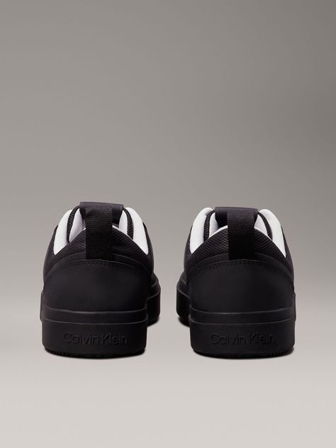 Zapatillas Low Top Lace Up Knit Negro Calvin Klein-1