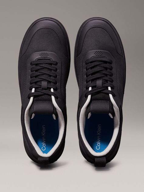 Zapatillas Low Top Lace Up Knit Negro Calvin Klein-2