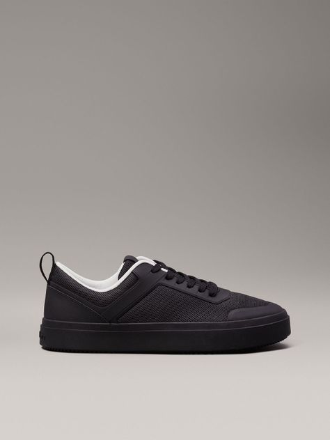 Zapatillas Low Top Lace Up Knit Negro Calvin Klein-4