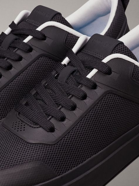 Zapatillas Low Top Lace Up Knit Negro Calvin Klein-6