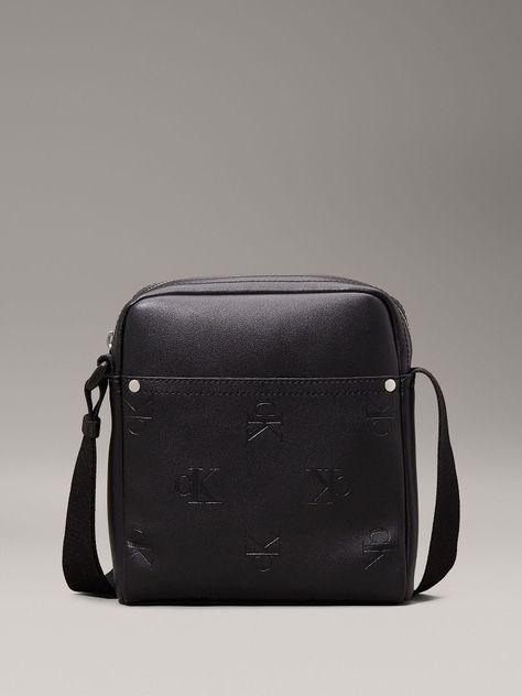 Bolso Reporter Aop Reporter Negro Calvin Klein-0