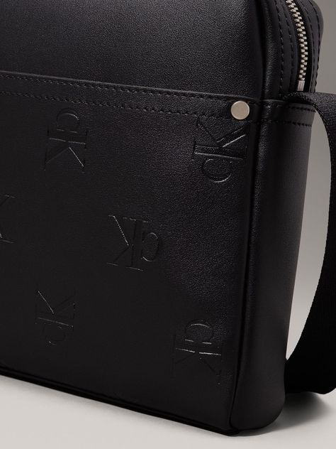 Bolso Reporter Aop Reporter Negro Calvin Klein-3