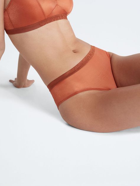 Calzón Bikini Future Shift Naranja Calvin Klein-3