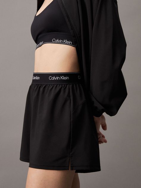 Short Woven Sport Negro Calvin Klein-3