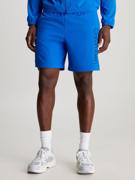 Short Vertical Logo Azul Calvin Klein-0