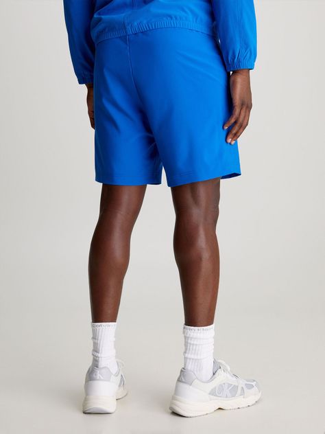 Short Vertical Logo Azul Calvin Klein-2