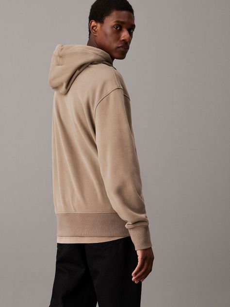 Polerón con Gorro Nyc Stamp Graphic Beige Calvin Klein-2