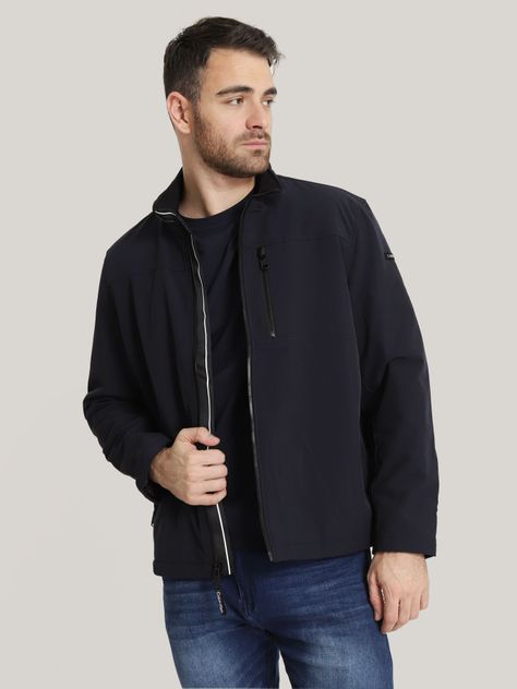 Chaqueta Sherpa Lined Azul Calvin Klein-0