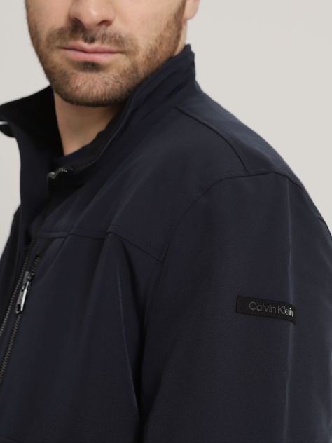 Chaqueta Sherpa Lined Azul Calvin Klein-4