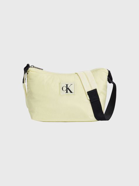 Cartera City Nylon Amarillo Calvin Klein-0