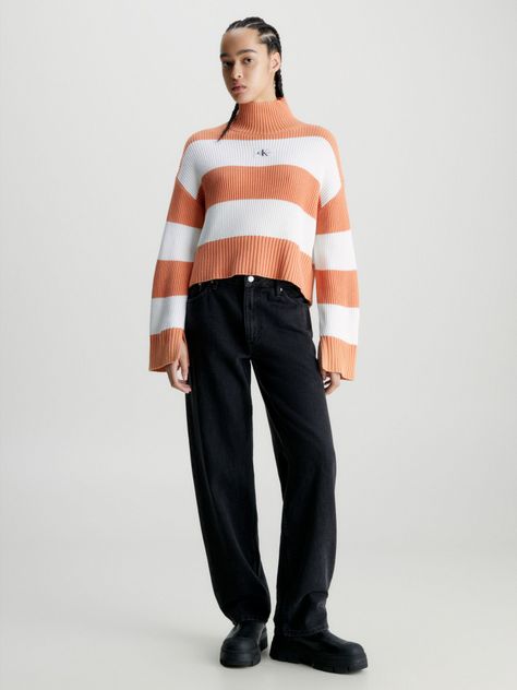 Sweater Label Chunky Naranja-1