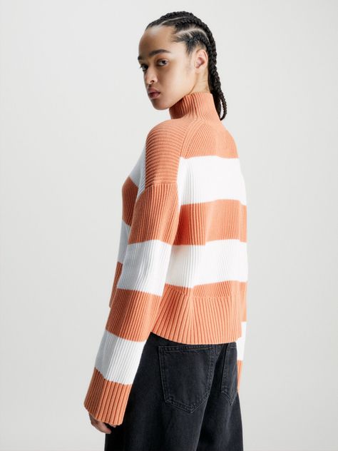 Sweater Label Chunky Naranja-2