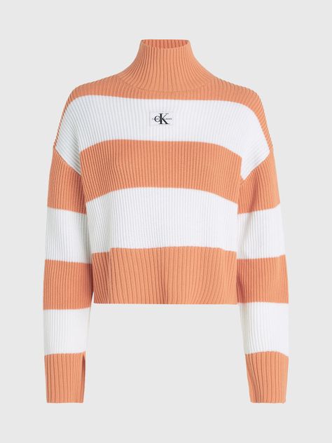 Sweater Label Chunky Naranja-4