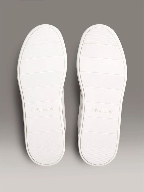 Zapatillas Low Top Lace Up Mix Blanco Calvin Klein-2
