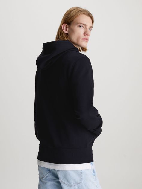 Polerón con Gorro Institutional Negro Calvin Klein-2