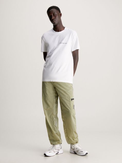 Polera Institutional YAF Blanco Calvin Klein-1