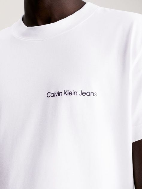 Polera Institutional YAF Blanco Calvin Klein-3