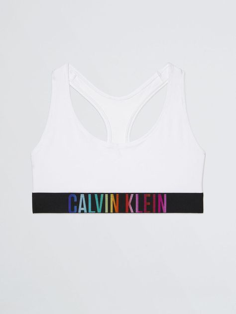 Bralette Intense Power Pride Cotton Blanco Calvin Klein-5