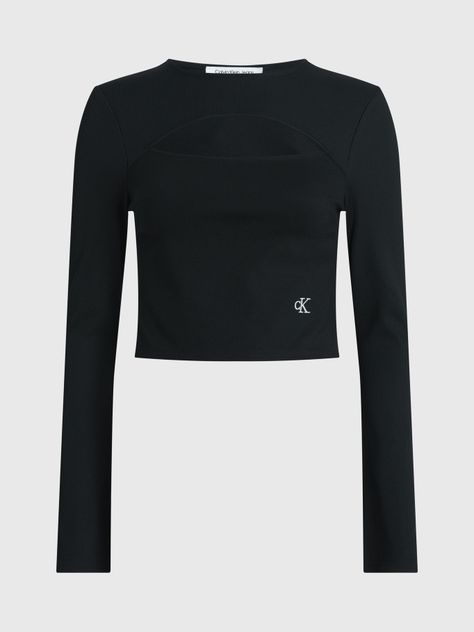 Blusa Ls Milano Cut Out Negro-4
