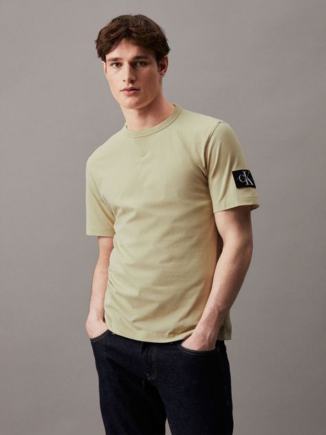 Polera Badg Regular Verde Calvin Klein-0