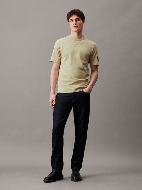 Polera Badg Regular Verde Calvin Klein-1