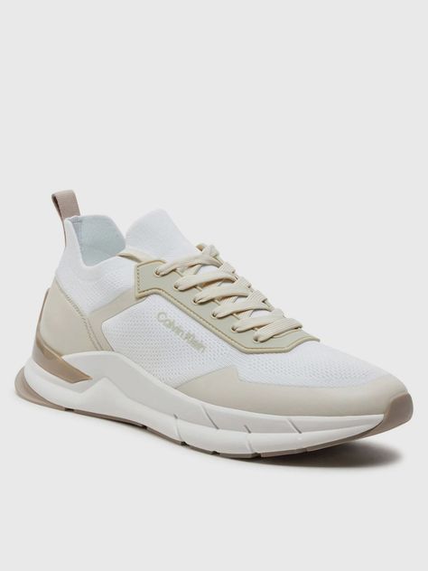 Zapatillas Lace Up Mix Blanco Calvin Klein-0