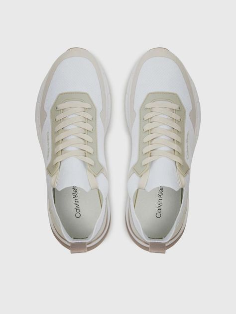 Zapatillas Lace Up Mix Blanco Calvin Klein-2