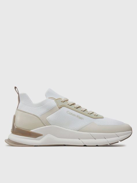 Zapatillas Lace Up Mix Blanco Calvin Klein-4