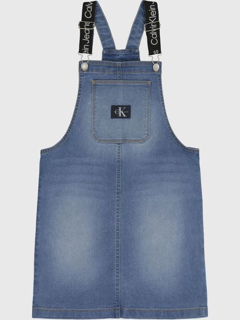 Jardinera Niña Simple Strap 441 Azul Calvin Klein-0