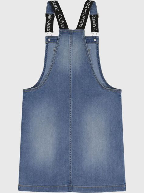 Jardinera Niña Simple Strap 441 Azul Calvin Klein-1