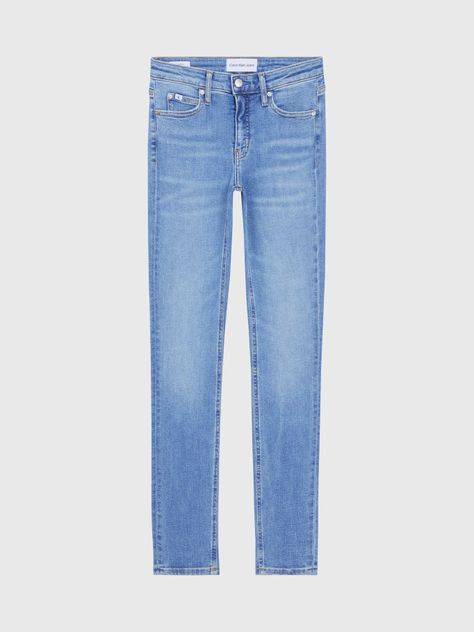 Jeans Mujer 1A4 Skinny Azul Calvin Klein-4