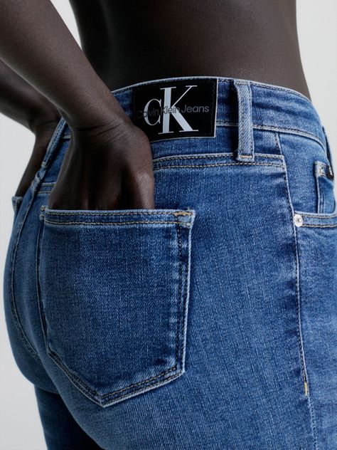 Jeans Mid Rise Skinny Azul 1BJ-2