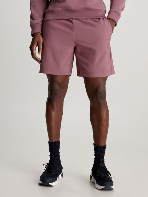 Short Vertical Logo Rosa Calvin Klein-0